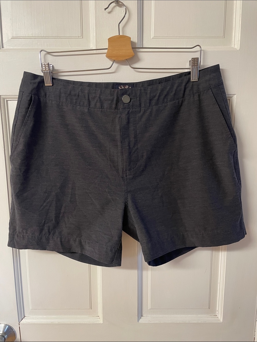Faherty All Day™ Short (5") - Mountain Coal men’s casual shorts size 35